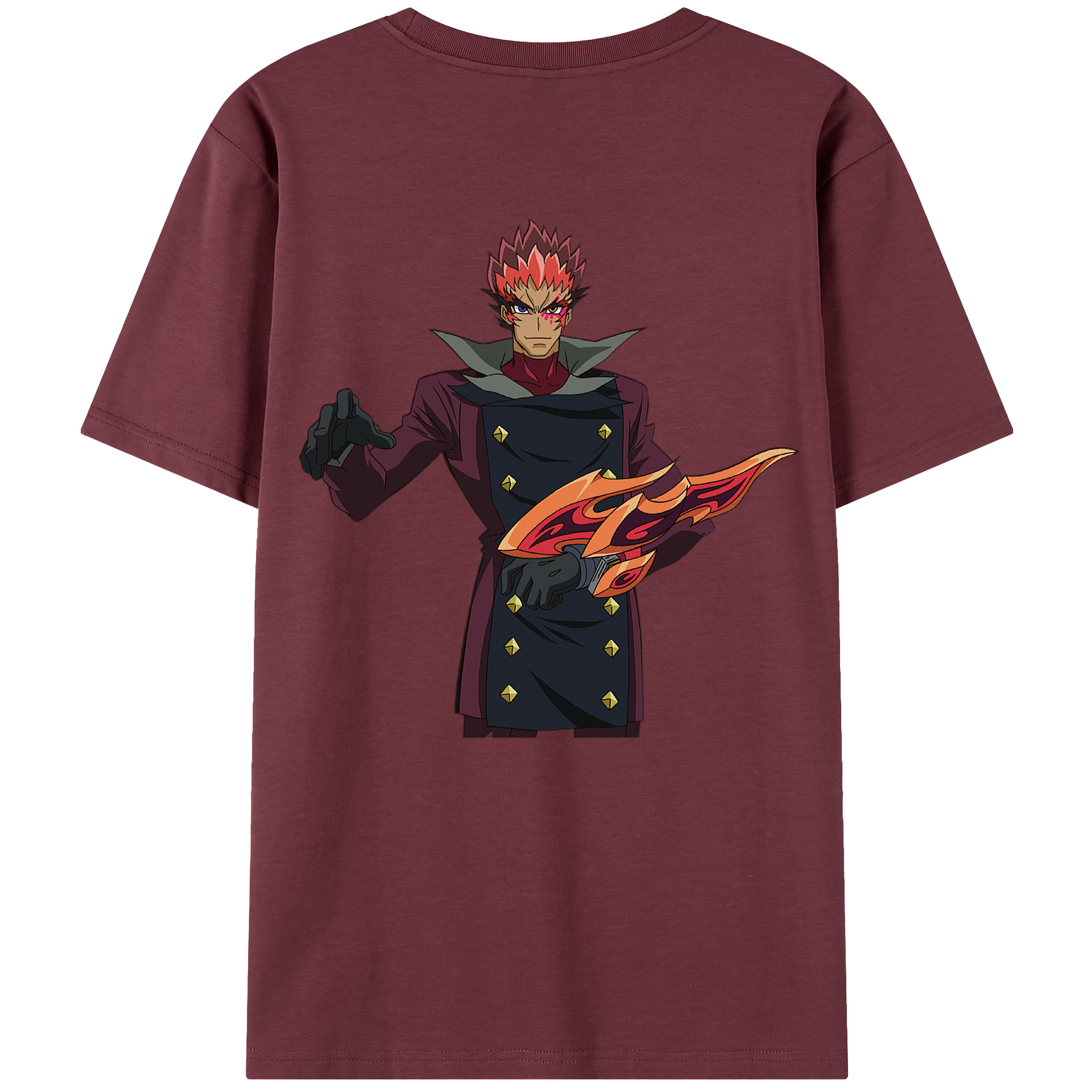 遊☆戯☆王 Yu-Gi-Oh! 綿100％半袖Tシャツ（背面プリント）